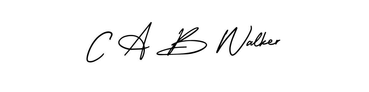 Make a beautiful signature design for name C A B Walker. Use this online signature maker to create a handwritten signature for free. C A B Walker signature style 3 images and pictures png