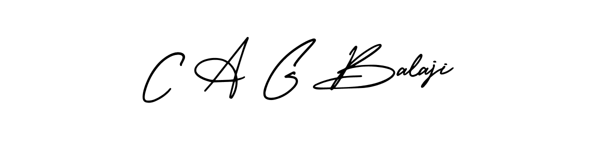 It looks lik you need a new signature style for name C A G Balaji. Design unique handwritten (AmerikaSignatureDemo-Regular) signature with our free signature maker in just a few clicks. C A G Balaji signature style 3 images and pictures png