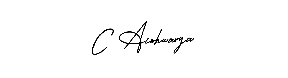 Also You can easily find your signature by using the search form. We will create C Aishwarya name handwritten signature images for you free of cost using AmerikaSignatureDemo-Regular sign style. C Aishwarya signature style 3 images and pictures png