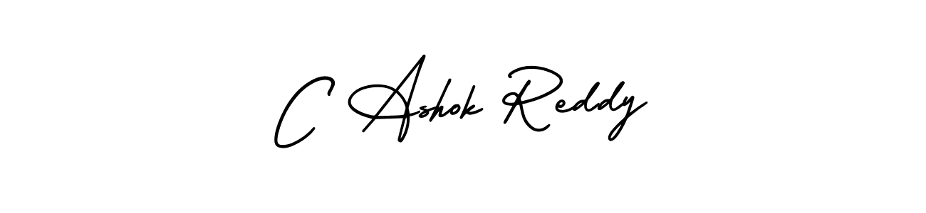 It looks lik you need a new signature style for name C Ashok Reddy. Design unique handwritten (AmerikaSignatureDemo-Regular) signature with our free signature maker in just a few clicks. C Ashok Reddy signature style 3 images and pictures png