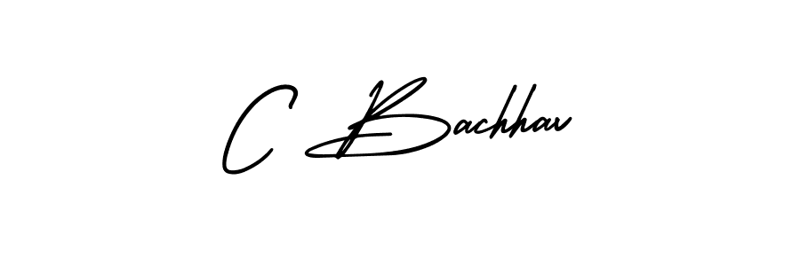 Make a short C Bachhav signature style. Manage your documents anywhere anytime using AmerikaSignatureDemo-Regular. Create and add eSignatures, submit forms, share and send files easily. C Bachhav signature style 3 images and pictures png