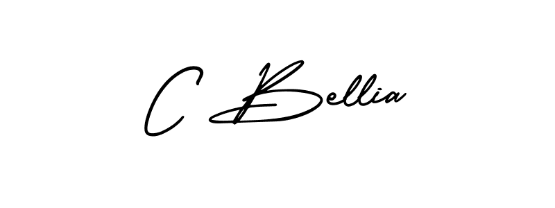 It looks lik you need a new signature style for name C Bellia. Design unique handwritten (AmerikaSignatureDemo-Regular) signature with our free signature maker in just a few clicks. C Bellia signature style 3 images and pictures png