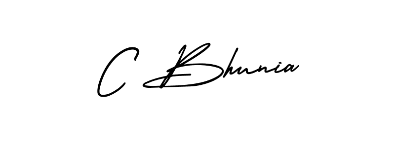 It looks lik you need a new signature style for name C Bhunia. Design unique handwritten (AmerikaSignatureDemo-Regular) signature with our free signature maker in just a few clicks. C Bhunia signature style 3 images and pictures png