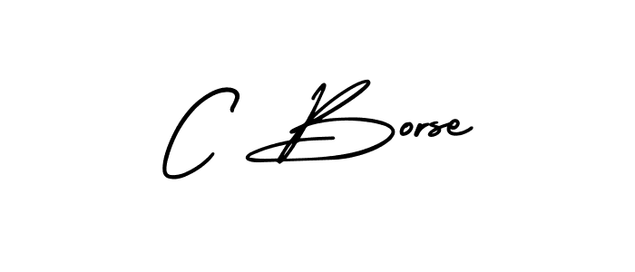 This is the best signature style for the C Borse name. Also you like these signature font (AmerikaSignatureDemo-Regular). Mix name signature. C Borse signature style 3 images and pictures png