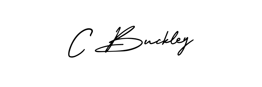 How to make C Buckley signature? AmerikaSignatureDemo-Regular is a professional autograph style. Create handwritten signature for C Buckley name. C Buckley signature style 3 images and pictures png