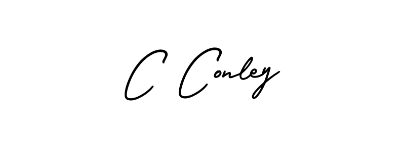 Similarly AmerikaSignatureDemo-Regular is the best handwritten signature design. Signature creator online .You can use it as an online autograph creator for name C Conley. C Conley signature style 3 images and pictures png
