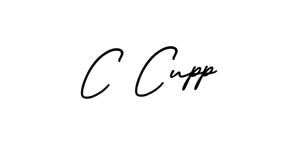 How to Draw C Cupp signature style? AmerikaSignatureDemo-Regular is a latest design signature styles for name C Cupp. C Cupp signature style 3 images and pictures png