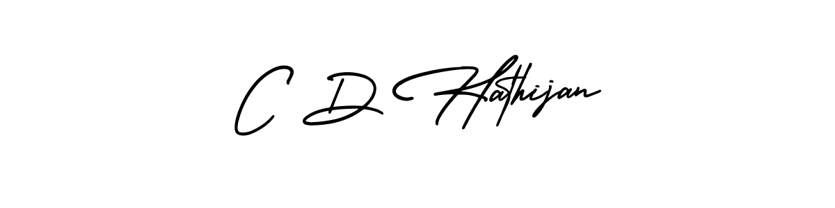 This is the best signature style for the C D Hathijan name. Also you like these signature font (AmerikaSignatureDemo-Regular). Mix name signature. C D Hathijan signature style 3 images and pictures png