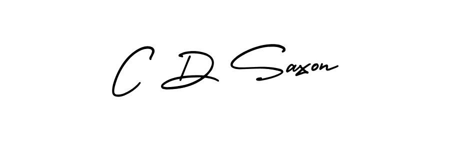 Similarly AmerikaSignatureDemo-Regular is the best handwritten signature design. Signature creator online .You can use it as an online autograph creator for name C D Saxon. C D Saxon signature style 3 images and pictures png