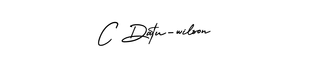 Also You can easily find your signature by using the search form. We will create C Datu-wilson name handwritten signature images for you free of cost using AmerikaSignatureDemo-Regular sign style. C Datu-wilson signature style 3 images and pictures png