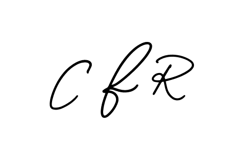 AmerikaSignatureDemo-Regular is a professional signature style that is perfect for those who want to add a touch of class to their signature. It is also a great choice for those who want to make their signature more unique. Get C F R name to fancy signature for free. C F R signature style 3 images and pictures png