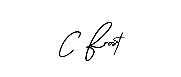 This is the best signature style for the C Frost name. Also you like these signature font (AmerikaSignatureDemo-Regular). Mix name signature. C Frost signature style 3 images and pictures png