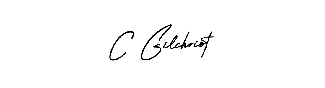 Also we have C Gilchrist name is the best signature style. Create professional handwritten signature collection using AmerikaSignatureDemo-Regular autograph style. C Gilchrist signature style 3 images and pictures png