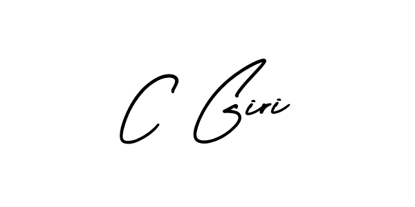 Also we have C Giri name is the best signature style. Create professional handwritten signature collection using AmerikaSignatureDemo-Regular autograph style. C Giri signature style 3 images and pictures png