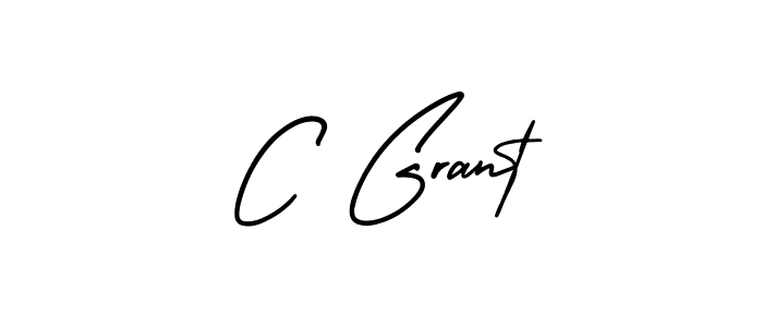 How to make C Grant signature? AmerikaSignatureDemo-Regular is a professional autograph style. Create handwritten signature for C Grant name. C Grant signature style 3 images and pictures png