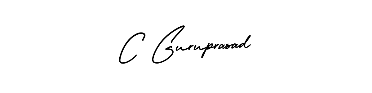 Similarly AmerikaSignatureDemo-Regular is the best handwritten signature design. Signature creator online .You can use it as an online autograph creator for name C Guruprasad. C Guruprasad signature style 3 images and pictures png