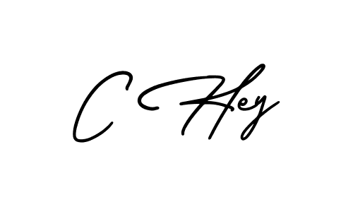 It looks lik you need a new signature style for name C Hey. Design unique handwritten (AmerikaSignatureDemo-Regular) signature with our free signature maker in just a few clicks. C Hey signature style 3 images and pictures png