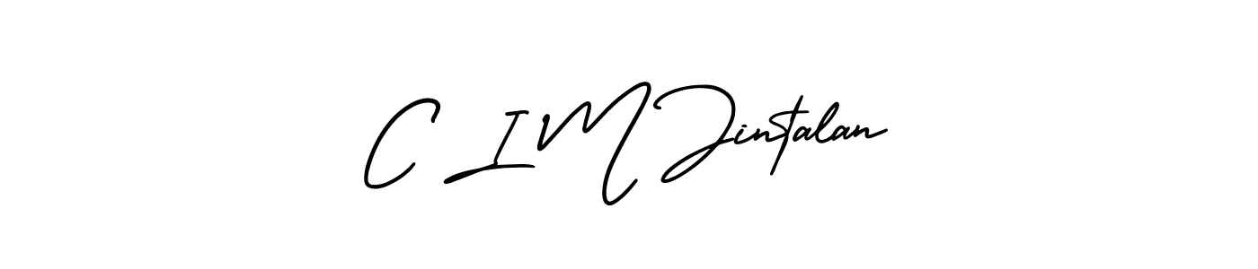 Make a short C I M Jintalan signature style. Manage your documents anywhere anytime using AmerikaSignatureDemo-Regular. Create and add eSignatures, submit forms, share and send files easily. C I M Jintalan signature style 3 images and pictures png