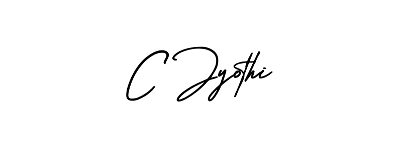 Also we have C Jyothi name is the best signature style. Create professional handwritten signature collection using AmerikaSignatureDemo-Regular autograph style. C Jyothi signature style 3 images and pictures png