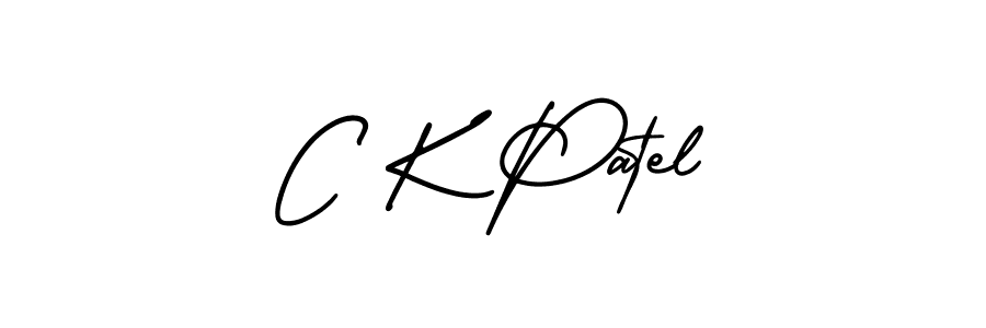 Also we have C K Patel name is the best signature style. Create professional handwritten signature collection using AmerikaSignatureDemo-Regular autograph style. C K Patel signature style 3 images and pictures png