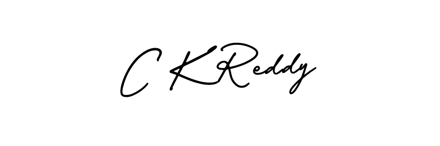 Also You can easily find your signature by using the search form. We will create C K Reddy name handwritten signature images for you free of cost using AmerikaSignatureDemo-Regular sign style. C K Reddy signature style 3 images and pictures png