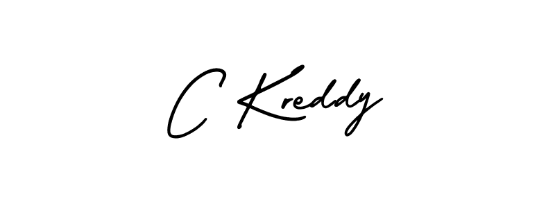 Make a beautiful signature design for name C Kreddy. Use this online signature maker to create a handwritten signature for free. C Kreddy signature style 3 images and pictures png
