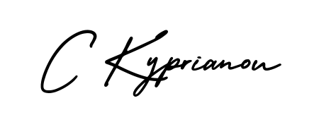 Enhance your business communications with C Kyprianou signature in AmerikaSignatureDemo-Regular lettering. Clean, modern, and universally compatible. C Kyprianou signature style 3 images and pictures png