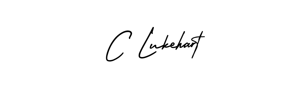 AmerikaSignatureDemo-Regular is a professional signature style that is perfect for those who want to add a touch of class to their signature. It is also a great choice for those who want to make their signature more unique. Get C Lukehart name to fancy signature for free. C Lukehart signature style 3 images and pictures png