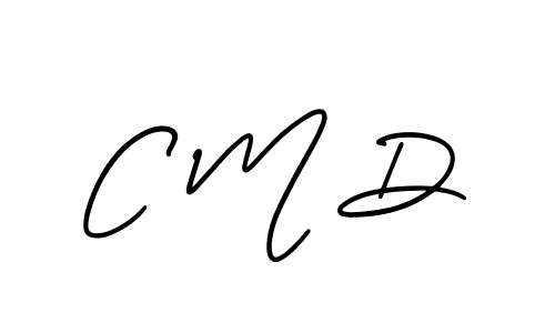 How to make C M D signature? AmerikaSignatureDemo-Regular is a professional autograph style. Create handwritten signature for C M D name. C M D signature style 3 images and pictures png