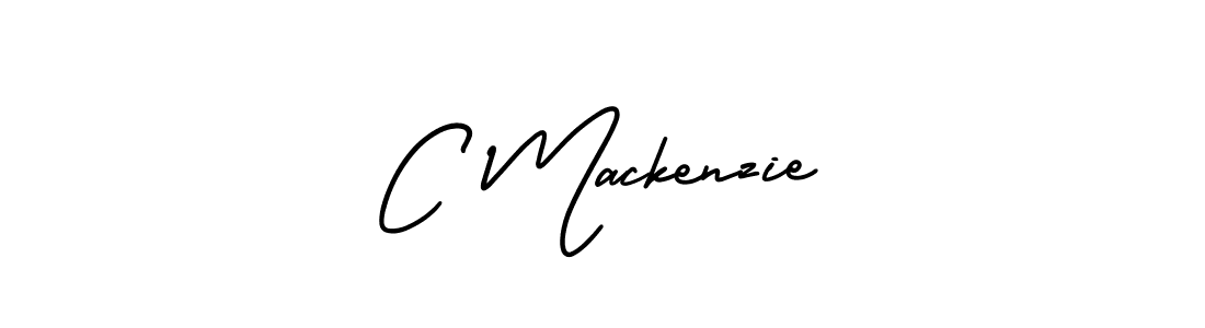 Design your own signature with our free online signature maker. With this signature software, you can create a handwritten (AmerikaSignatureDemo-Regular) signature for name C Mackenzie. C Mackenzie signature style 3 images and pictures png