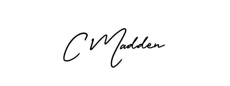 This is the best signature style for the C Madden name. Also you like these signature font (AmerikaSignatureDemo-Regular). Mix name signature. C Madden signature style 3 images and pictures png