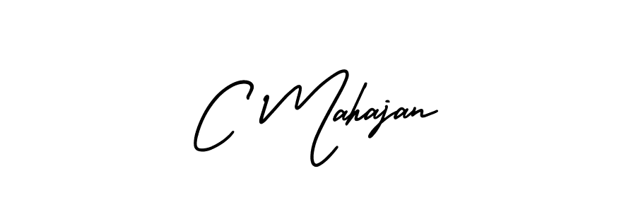 It looks lik you need a new signature style for name C Mahajan. Design unique handwritten (AmerikaSignatureDemo-Regular) signature with our free signature maker in just a few clicks. C Mahajan signature style 3 images and pictures png