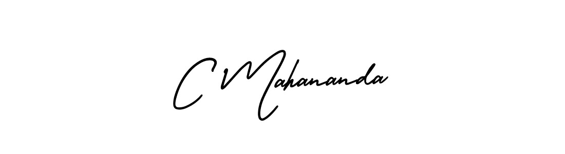 Also we have C Mahananda name is the best signature style. Create professional handwritten signature collection using AmerikaSignatureDemo-Regular autograph style. C Mahananda signature style 3 images and pictures png