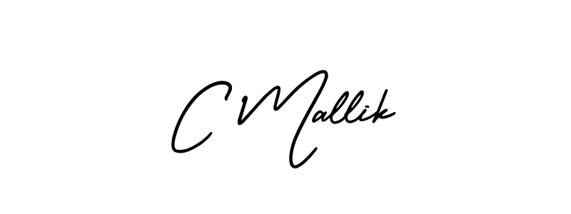 How to Draw C Mallik signature style? AmerikaSignatureDemo-Regular is a latest design signature styles for name C Mallik. C Mallik signature style 3 images and pictures png