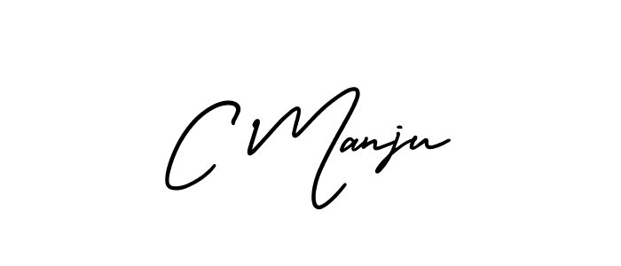 You can use this online signature creator to create a handwritten signature for the name C Manju. This is the best online autograph maker. C Manju signature style 3 images and pictures png