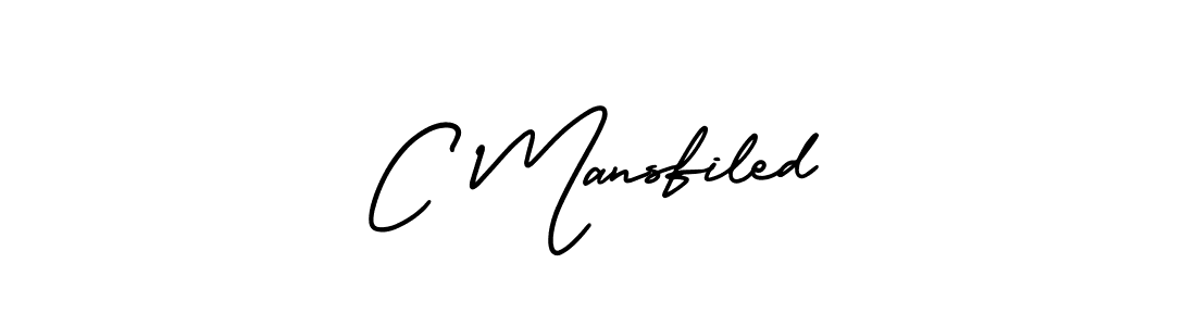 It looks lik you need a new signature style for name C Mansfiled. Design unique handwritten (AmerikaSignatureDemo-Regular) signature with our free signature maker in just a few clicks. C Mansfiled signature style 3 images and pictures png