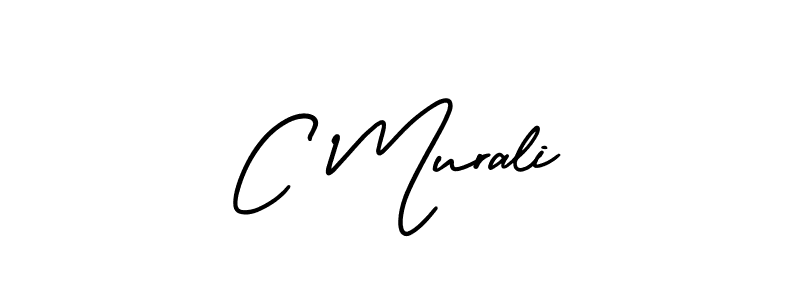 Check out images of Autograph of C Murali name. Actor C Murali Signature Style. AmerikaSignatureDemo-Regular is a professional sign style online. C Murali signature style 3 images and pictures png