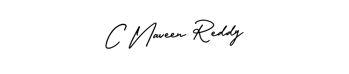 It looks lik you need a new signature style for name C Naveen Reddy. Design unique handwritten (AmerikaSignatureDemo-Regular) signature with our free signature maker in just a few clicks. C Naveen Reddy signature style 3 images and pictures png