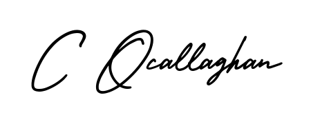 Explore multiple handwriting variations for C Ocallaghan including this stunning AmerikaSignatureDemo-Regular design. Free to use across all platforms. C Ocallaghan signature style 3 images and pictures png