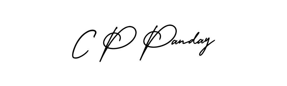 Similarly AmerikaSignatureDemo-Regular is the best handwritten signature design. Signature creator online .You can use it as an online autograph creator for name C P Panday. C P Panday signature style 3 images and pictures png