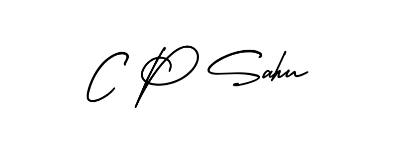 AmerikaSignatureDemo-Regular is a professional signature style that is perfect for those who want to add a touch of class to their signature. It is also a great choice for those who want to make their signature more unique. Get C P Sahu name to fancy signature for free. C P Sahu signature style 3 images and pictures png