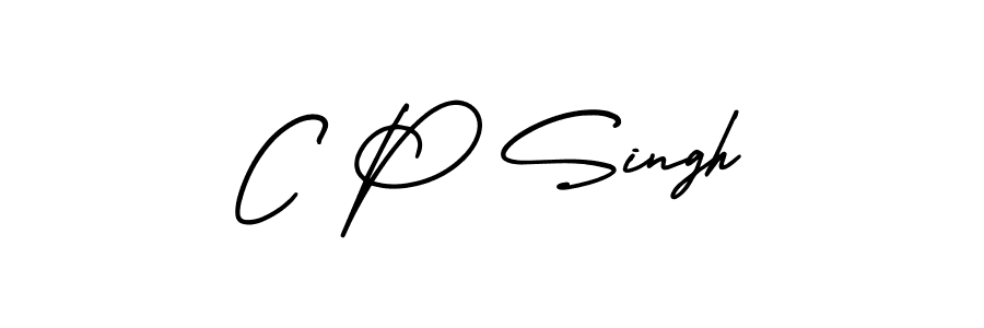 How to Draw C P Singh signature style? AmerikaSignatureDemo-Regular is a latest design signature styles for name C P Singh. C P Singh signature style 3 images and pictures png