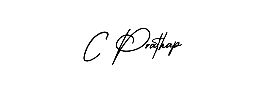 Also we have C Prathap name is the best signature style. Create professional handwritten signature collection using AmerikaSignatureDemo-Regular autograph style. C Prathap signature style 3 images and pictures png
