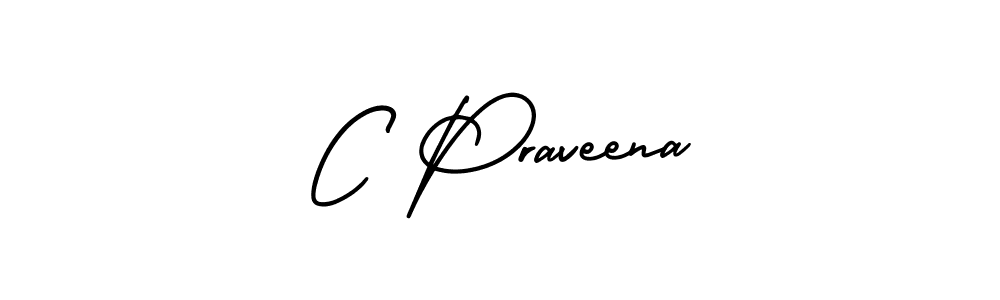 Make a short C Praveena signature style. Manage your documents anywhere anytime using AmerikaSignatureDemo-Regular. Create and add eSignatures, submit forms, share and send files easily. C Praveena signature style 3 images and pictures png
