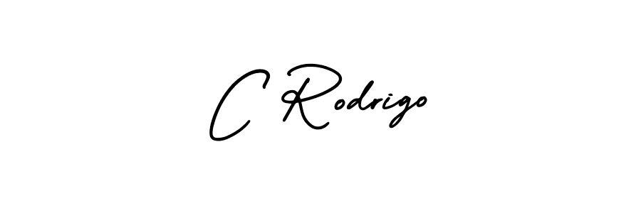 Best and Professional Signature Style for C Rodrigo. AmerikaSignatureDemo-Regular Best Signature Style Collection. C Rodrigo signature style 3 images and pictures png