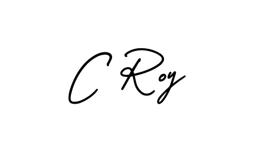 How to make C Roy signature? AmerikaSignatureDemo-Regular is a professional autograph style. Create handwritten signature for C Roy name. C Roy signature style 3 images and pictures png