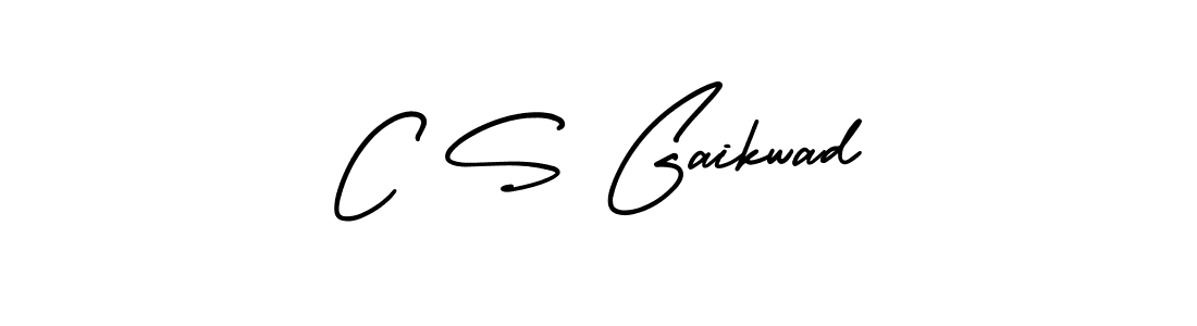 How to Draw C S Gaikwad signature style? AmerikaSignatureDemo-Regular is a latest design signature styles for name C S Gaikwad. C S Gaikwad signature style 3 images and pictures png