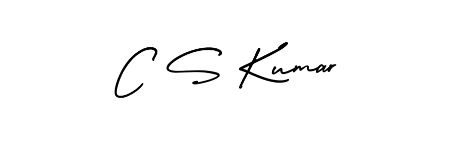 This is the best signature style for the C S Kumar name. Also you like these signature font (AmerikaSignatureDemo-Regular). Mix name signature. C S Kumar signature style 3 images and pictures png