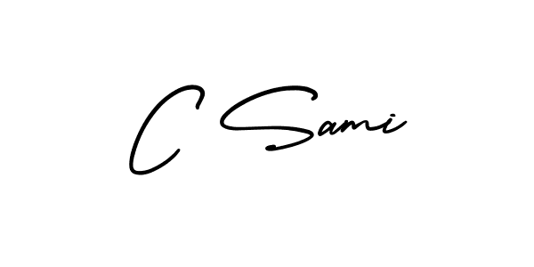 It looks lik you need a new signature style for name C Sami. Design unique handwritten (AmerikaSignatureDemo-Regular) signature with our free signature maker in just a few clicks. C Sami signature style 3 images and pictures png
