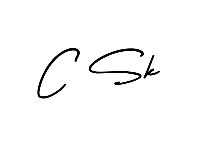 Make a beautiful signature design for name C Sk. Use this online signature maker to create a handwritten signature for free. C Sk signature style 3 images and pictures png